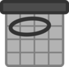 Circle Date On Calendar Clip Art